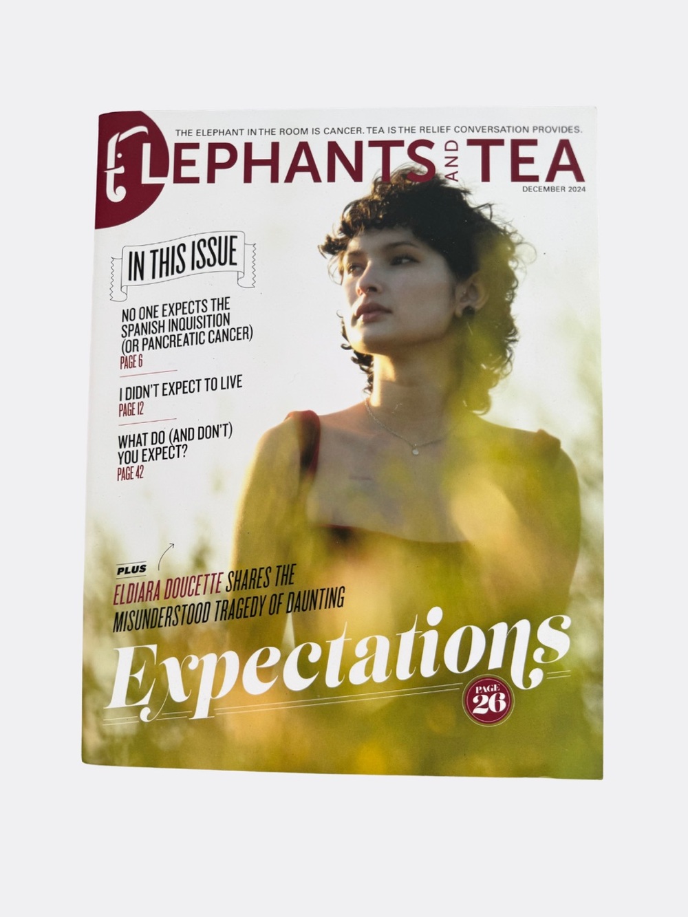 Elephants and Tea Cancer Survivorship Magazine Lot of 4 2023–2024 - Picture 4 of 5